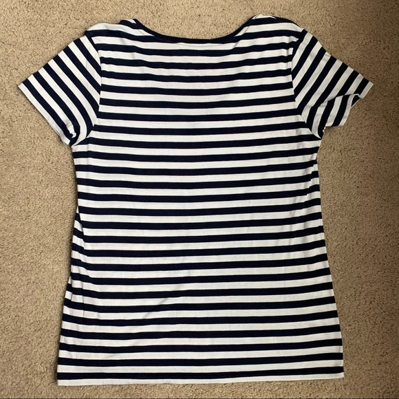 Ralph Lauren Sport Striped V-Neck Tee - Picture 5 of 7